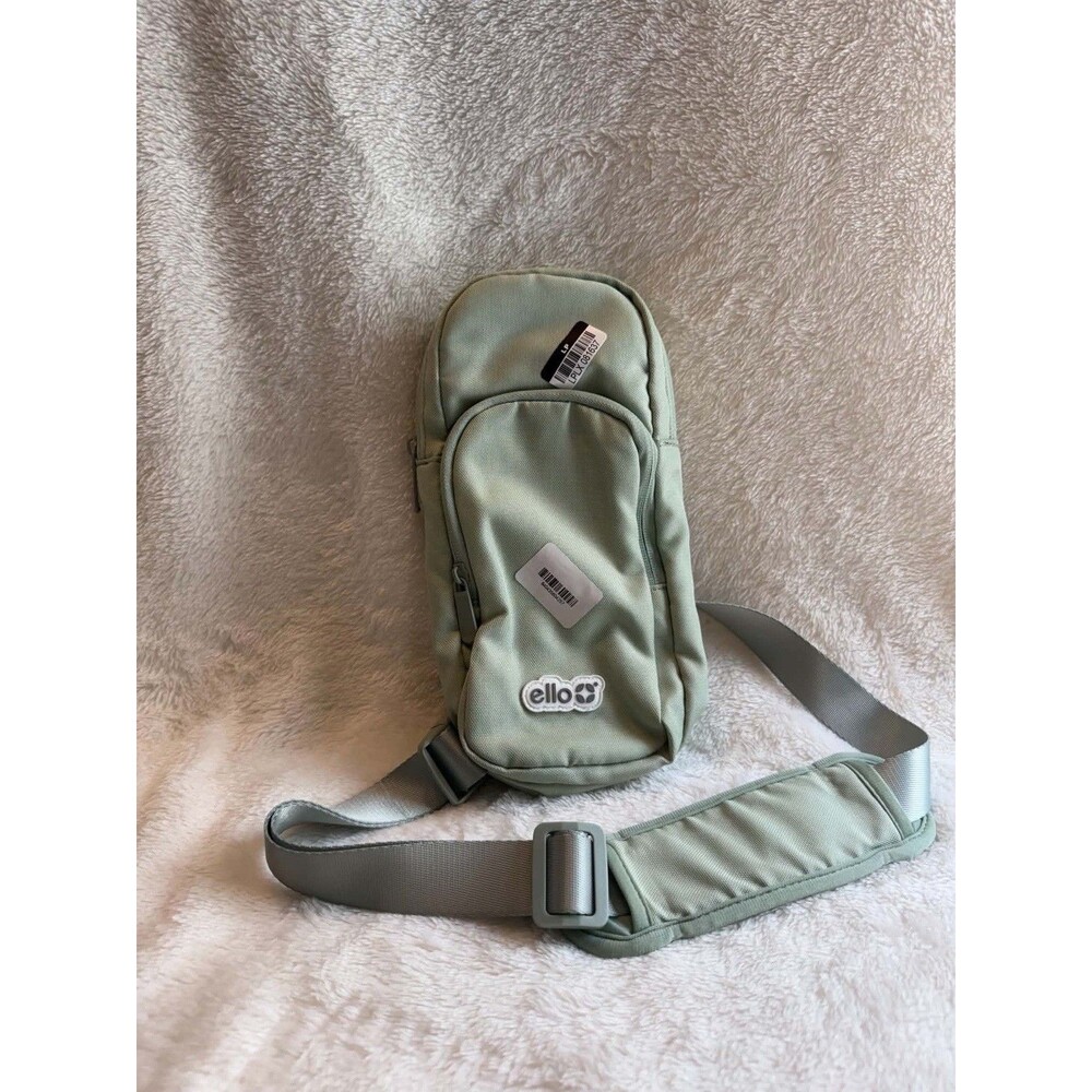 Ello Green Water Bottle Sling Holder Adjustable Carry Strap Fits 20oz-32oz New - Picture 4 of 6
